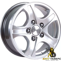 Скад Калипсо 6.5x16 5*130 ET43 DIA84.1 Черный бархат Литой