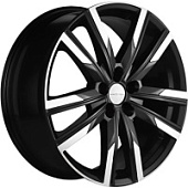 KHW 1905, Khomen KHW 1905 7.5x19 5*112 ET43 DIA57.1 Black-FP Литой, Диски