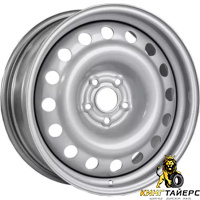 Trebl X40962 7x17 5*108 ET23 DIA60.1 Silver Штампованный
