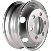 6/222.25/164/126, Asterro 6/222.25/164/126 6.75x19.5 6*222.25 ET126 DIA164 Silver Штампованный, Диски