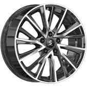 КР010, Скад КР010 7.5x18 5*108 ET47 DIA60.1 Fury black Литой, Диски