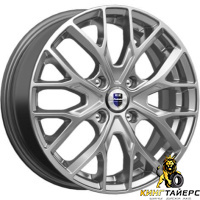 K&K Лилиом 6x16 4*108 ET37 DIA63.3 Алмаз черный Литой