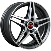 M54, Alcasta M54 6x15 5*100 ET38 DIA57.1 BKF Литой, Диски