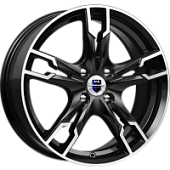 Диски K&K Солар 7x17 4*114.3 ET40 DIA67.1 Алмаз черный SK Литой Солар, K&K Солар 7x17 4*114.3 ET40 DIA67.1 Алмаз черный SK Литой, Диски