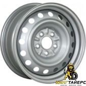 R-1752, Trebl R-1752 7.5x18 5*114.3 ET50 DIA67.1 Silver Штампованный, Диски