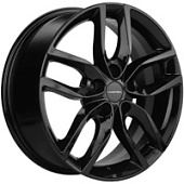 KHW 1708, Khomen KHW 1708 6.5x17 5*108 ET33 DIA60.1 Black Литой, Диски