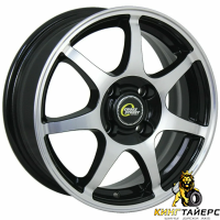 Cross Street CR-15 5.5x14 4*108 ET43 DIA63.3 Black Литой