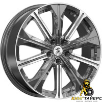 Скад KP013 7x19 5*114.3 ET45 DIA67.1 Fury black Литой