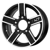 Нива-7, Carwel Нива-7 6x16 5*139.7 ET40 DIA98 BL Литой, Диски