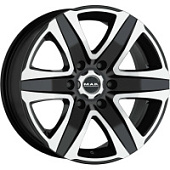 Stone 6, MAK Stone 6 8.5x20 6*114.3 ET45 DIA66.1 Gloss Black Литой, Диски