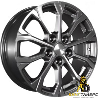Khomen KHW 1605 6.5x16 5*112 ET46 DIA57.1 Gray Литой