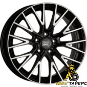 MM1009, 1000 Miglia MM1009 8.5x19 5*108 ET42 DIA63.3 Gloss Black Polished Литой, Диски