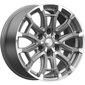 Авилис, Скад Авилис 8x18 6*139.7 ET36 DIA100.1 Графит Литой, Диски