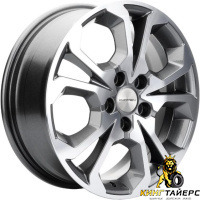 Khomen KHW 1711 6.5x17 5*108 ET33 DIA60.1 F-Silver Литой