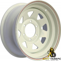 Off Road Wheels Toyota 8x17 6*139.7 ET25 DIA110.1 Black Штампованный
