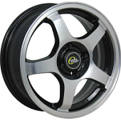 CR-14, Cross Street CR-14 6x15 4*114.3 ET44 DIA56.6 Black Литой, Диски