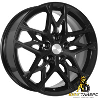 Khomen KHW 1709 7x17 5*114.3 ET45 DIA60.1 Black-FP Литой