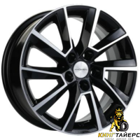 Khomen KHW 1507 6x15 5*100 ET40 DIA57.1 Black Matt Литой
