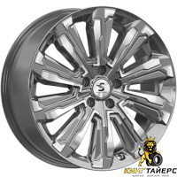 K&K Humber 8x20 5*120 ET41.5 DIA66.1 Diamond gloss graphite Литой