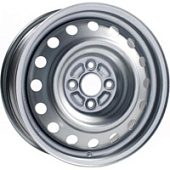 5990, Trebl 5990 5.5x14 4*108 ET34 DIA65.1 Silver Штампованный, Диски