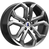 Диски K&K Пандора 8.5x19 5*114.3 ET35 DIA67.1 Дарк платинум Литой Пандора, K&K Пандора 8.5x19 5*114.3 ET35 DIA67.1 Дарк платинум Литой, Диски