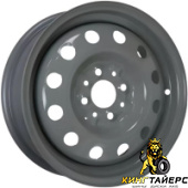 ВАЗ 2170 Приора, Accuride ВАЗ 2170 Приора 5.5x14 4*98 ET35 DIA58.6 Silver Штампованный, Диски