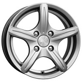 Мирель, K&K Мирель 6x14 4*98 ET25 DIA67.1 Сильвер Литой, Диски