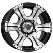 Байконур, K&K Байконур 7x15 5*139.7 ET-5 DIA108.6 Дарк платинум Литой, Диски