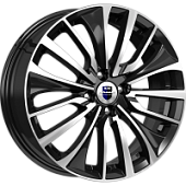 Flanker, K&K Flanker 6.5x17 4*100 ET37 DIA67.1 Дарк платинум Литой, Диски