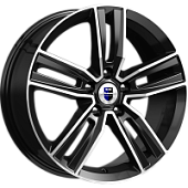 Танаис, K&K Танаис 7x18 5*100 ET48 DIA56.1 Алмаз черный Литой, Диски