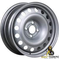 Trebl 9565T 6.5x16 5*100 ET55 DIA56.1 Silver Штампованный