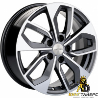 Khomen KHW 1703 7x17 5*114.3 ET45 DIA67.1 Gray Литой