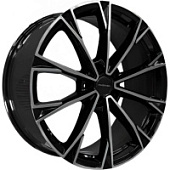 KHW 2018, Khomen KHW 2018 8x20 5*114.3 ET45 DIA64.1 Black Литой, Диски