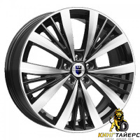 K&K Марвел 7.5x19 5*120 ET40 DIA72.6 Алмаз черный Литой
