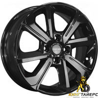 Khomen KHW 1501 6x15 4*100 ET46 DIA54.1 Gray Литой