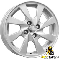 K&K КС928 6x15 4*98 ET33 DIA58.6 Черный Литой