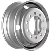 10/225/176/129.5, Accuride 10/225/176/129.5 6.75x17.5 10*225 ET129.5 DIA176 Silver Штампованный, Диски