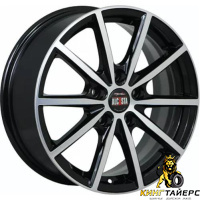 Alcasta M61 6.5x16 5*110 ET38 DIA65.1 BKF Литой