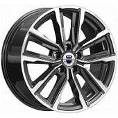 Лацио, K&K Лацио 7.5x17 5*110 ET38 DIA67.1 Дарк платинум Литой, Диски