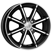 Sportline, K&K Sportline 6x14 4*98 ET30 DIA58.6 Алмаз черный Литой, Диски