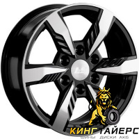 LS 1301 7.5x17 6*139.7 ET30 DIA106.1 BKF Литой