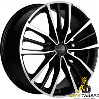 Khomen KHW 1812 7x18 5*112 ET43 DIA57.1 Black-FP Литой