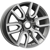 KHW 1723, Khomen KHW 1723 8x17 6*139.7 ET46 DIA67.1 Black Литой, Диски