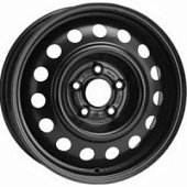 14013, Magnetto 14013 5.5x14 4*100 ET49 DIA56.6 Black Штампованный, Диски