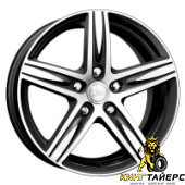 Андорра, K&K Андорра 6.5x16 5*105 ET39 DIA56.6 Алмаз черный Литой, Диски