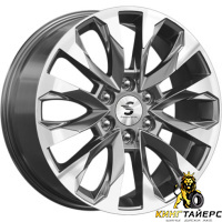 K&K КР007 8x20 6*139.7 ET60 DIA95.1 Черный Матовый Литой