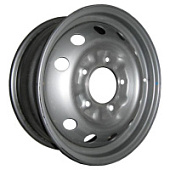 УАЗ-31622, ТЗСК УАЗ-31622 6.5x16 5*139.7 ET40 DIA108.6 Silver Штампованный, Диски