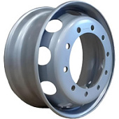 10/335/281/165, Accuride 10/335/281/165 8.25x22.5 10*335 ET165 DIA281 Silver Штампованный, Диски