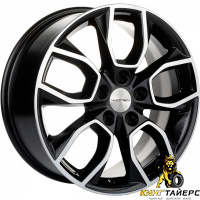 Khomen KHW 1713 7x17 5*110 ET46 DIA63.3 Black Литой