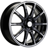 KHW 1707, Khomen KHW 1707 6.5x17 4*100 ET50 DIA60.1 Black-FP Литой, Диски